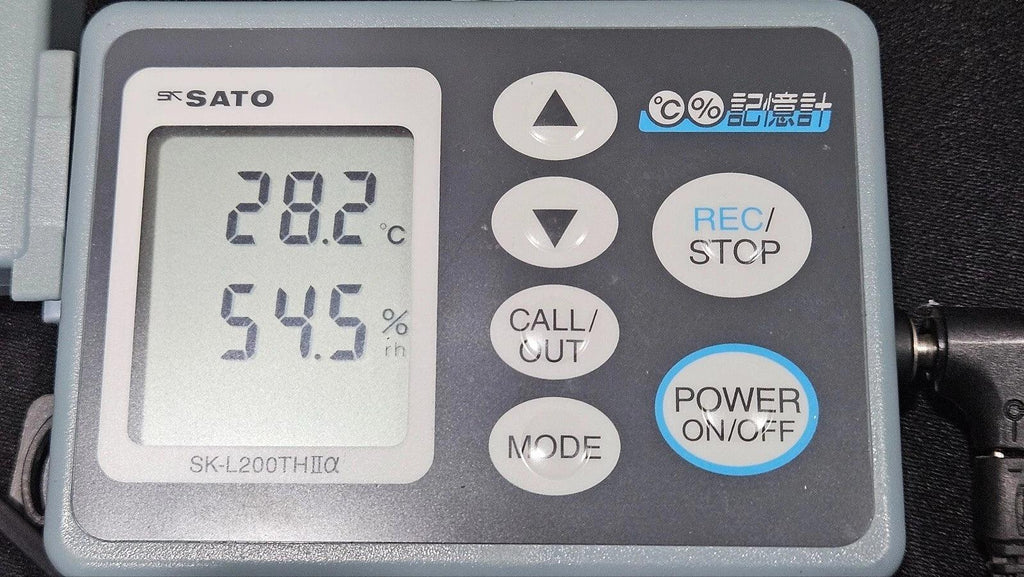 SATO SK-L200TH II αD Temperature & Humidity Datalogger - ZYYKZ Test Equipment