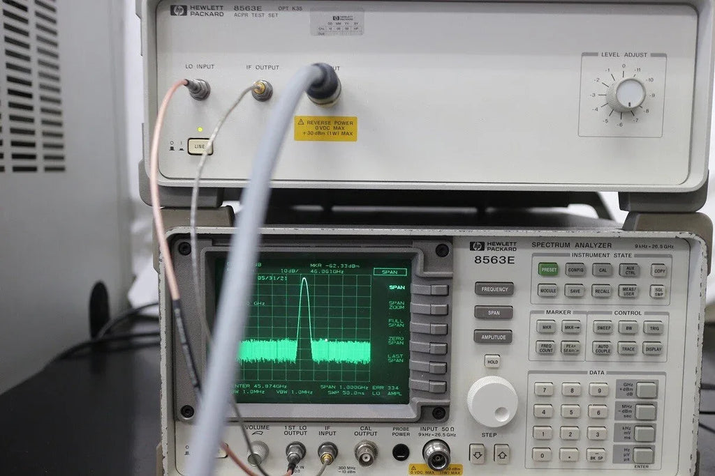HP 8563E Advanced ACPR Test Set for RF Signal Analysis - ZYYKZ Test Equipment