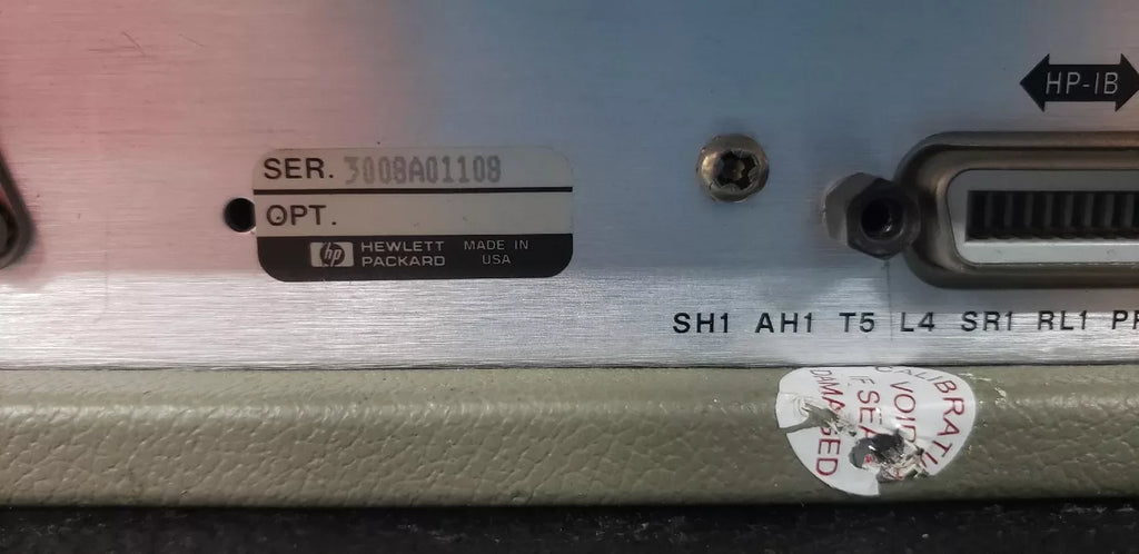 Agilent 3585B Spectrum Analyzer 20Hz to 40MHz - ZYYKZ Test Equipment