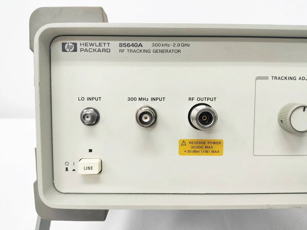 HP 85640A RF Tracking Generator for Spectrum Analyzers - ZYYKZ Test Equipment
