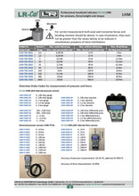 Load image into Gallery viewer, LR-Cal LHM VA Pressure &amp; Torque Meter with Pressure/Vacuum Sensor ±0.05%