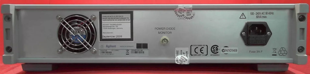 Agilent N4373A Lightwave Component Analyzer with Model 202-021-399-102 - ZYYKZ Test Equipment