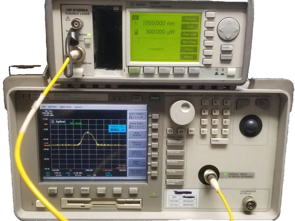 Agilent HP86145A Optical Spectrum Analyzer - ZYYKZ Test Equipment