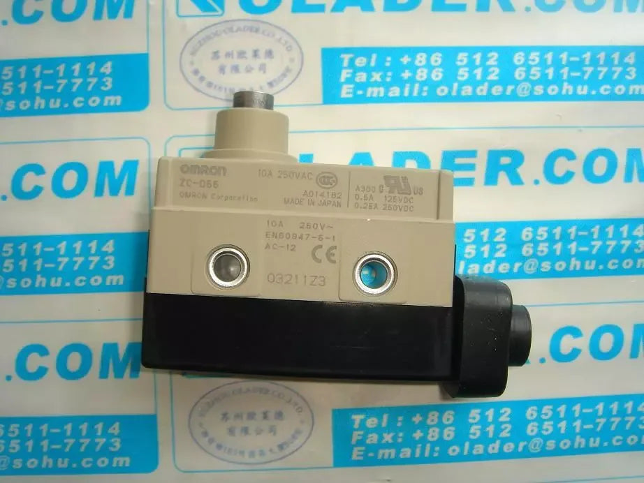 OMRON ZC-D55 Industrial Limit Switch - Durable Mechanical Actuator - ZYYKZ Test Equipment