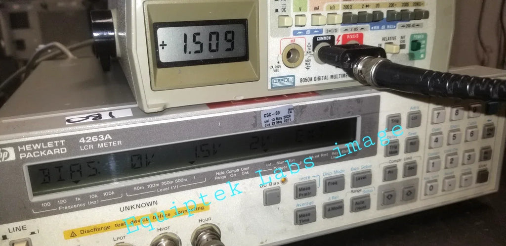 HP 4263A Precision LCR Meter for Inductance, Capacitance, and Resistance Measurement - ZYYKZ Test Equipment