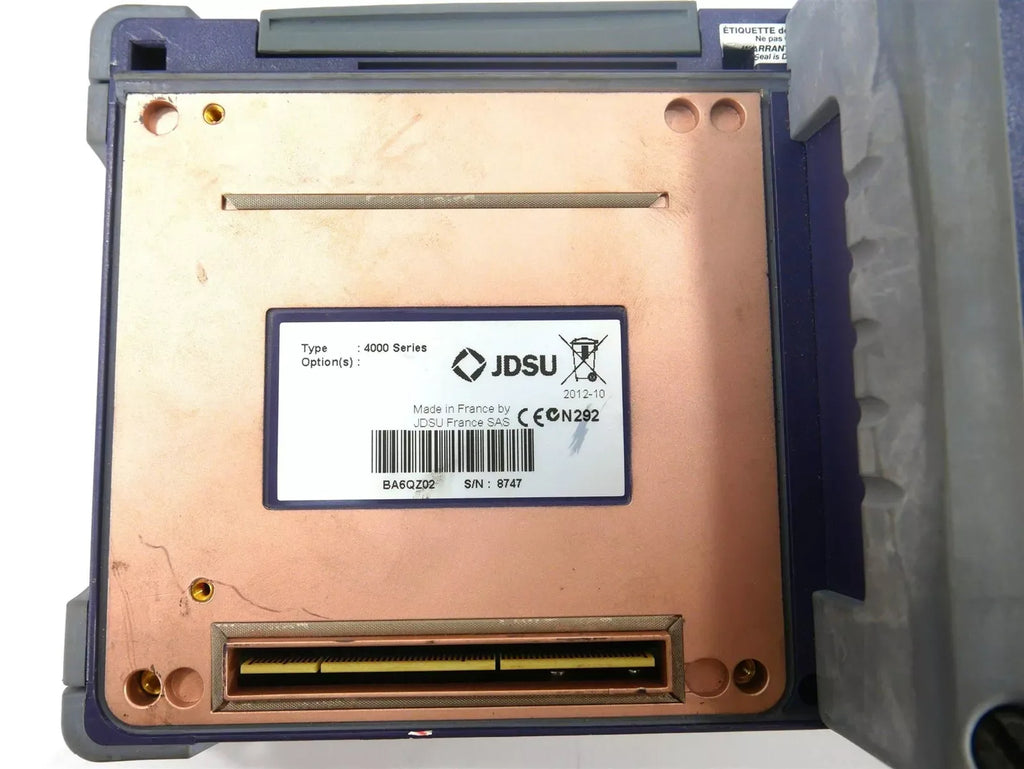 JDSU MTS T-BERD 4000 Fiber OTDR - High-Precision Fiber Optic Tester - ZYYKZ Test Equipment