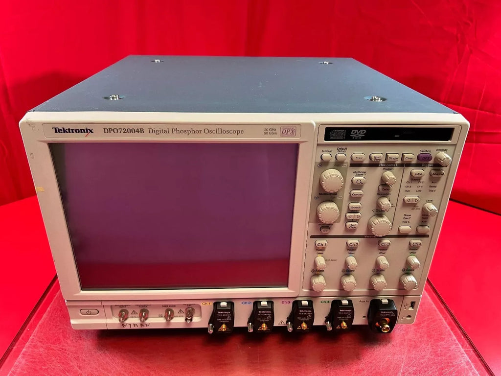 Tektronix DPO72004B 20 GHz Digital Phosphor Oscilloscope with 50 GS/s Sampling Rate - ZYYKZ Test Equipment
