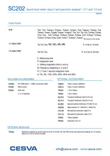 Load image into Gallery viewer, CESVA SC202 Class 2 Sound Level Meter - 30.5 dB to 140 dB