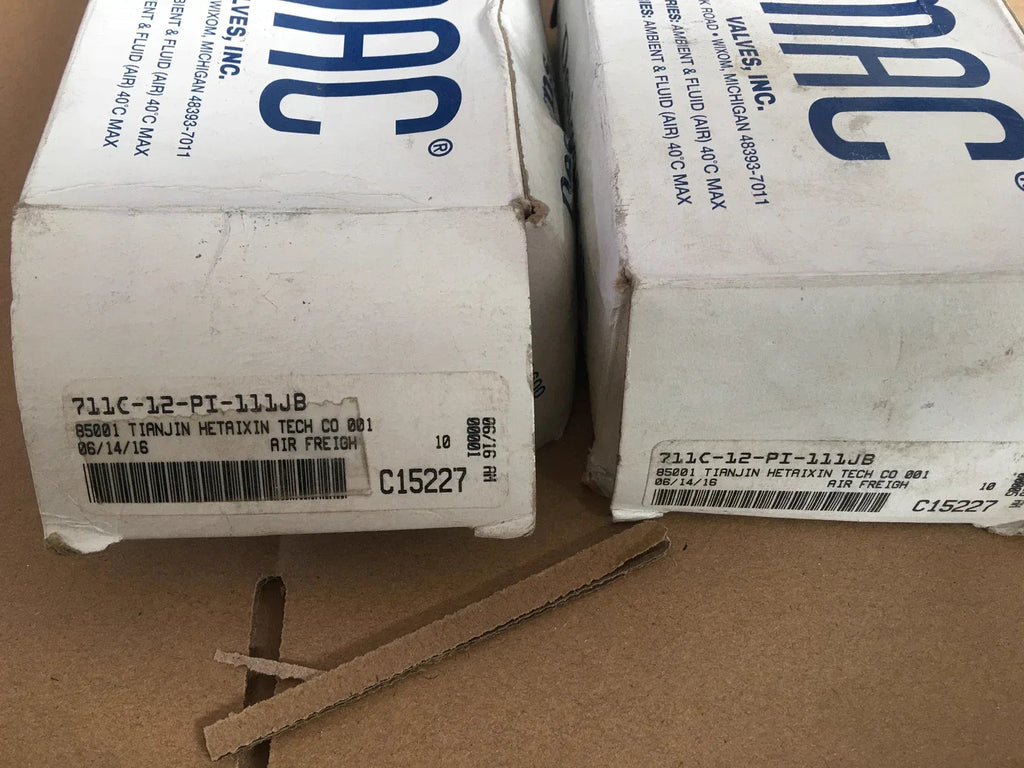 MAC 711C-12-PI-111JB Industrial Solenoid Valve - ZYYKZ Test Equipment