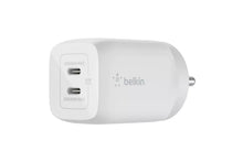 Load image into Gallery viewer, Belkin 65W Dual USB-C GaN PD 3.0 Fast Charger for iPhone, iPad &amp; MacBook - ZYYKZ Test Equipment