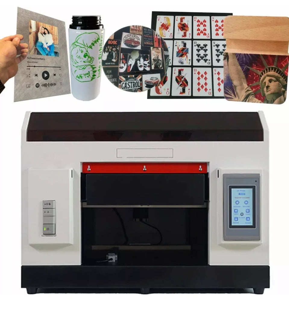 Procolored A3 UV Flatbed Printer with Rotary for Glass & Metal Printing - ZYYKZ Test Equipment
