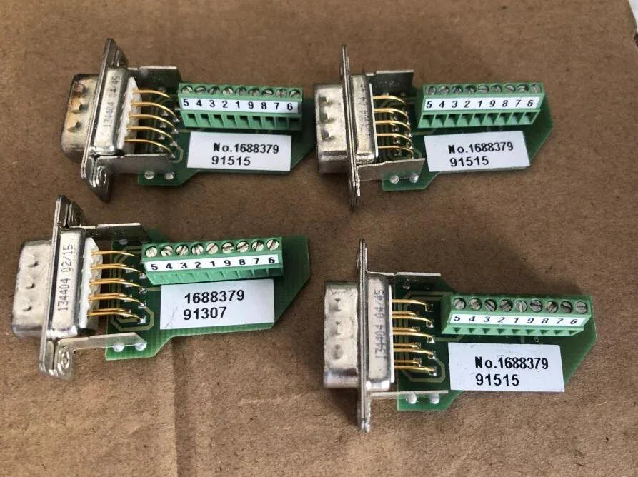 9-Position D-Sub Plug Terminal Block Connector - ZYYKZ Test Equipment