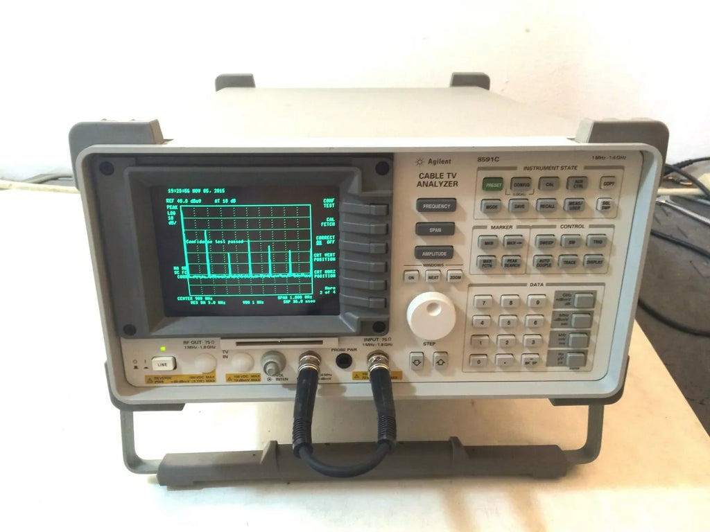 Keysight 8591C Cable TV Analyzer 1.8 GHz with Options 4, 101, 102, 105, 43 - ZYYKZ Test Equipment