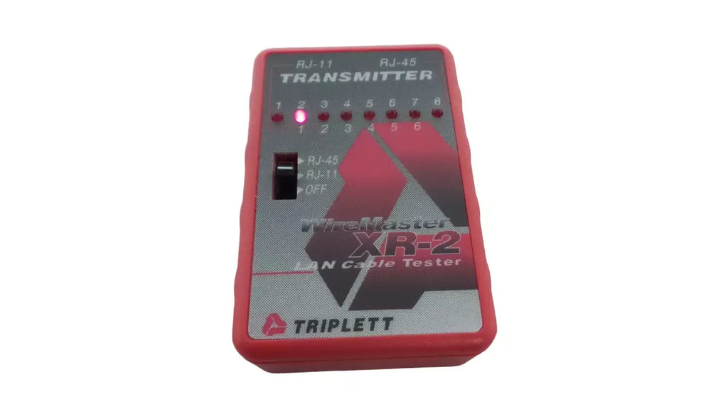 Triplett Wiremaster XR-2 2-Lane Cable Tester Transmitter - ZYYKZ Test Equipment