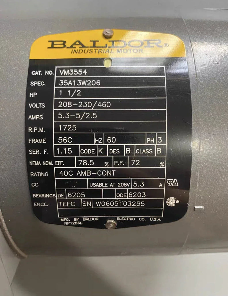 VM VM3554 35A13W206 High-Power RF Switch 35A, 13W - ZYYKZ Test Equipment