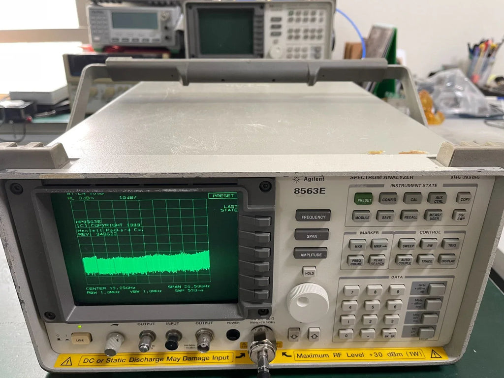 Agilent HP 8563E Spectrum Analyzer 9 kHz to 26.5 GHz - ZYYKZ Test Equipment