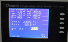 Load image into Gallery viewer, Chroma 11802 Programmable HF AC Tester 2500V 1MHz - ZYYKZ Test Equipment
