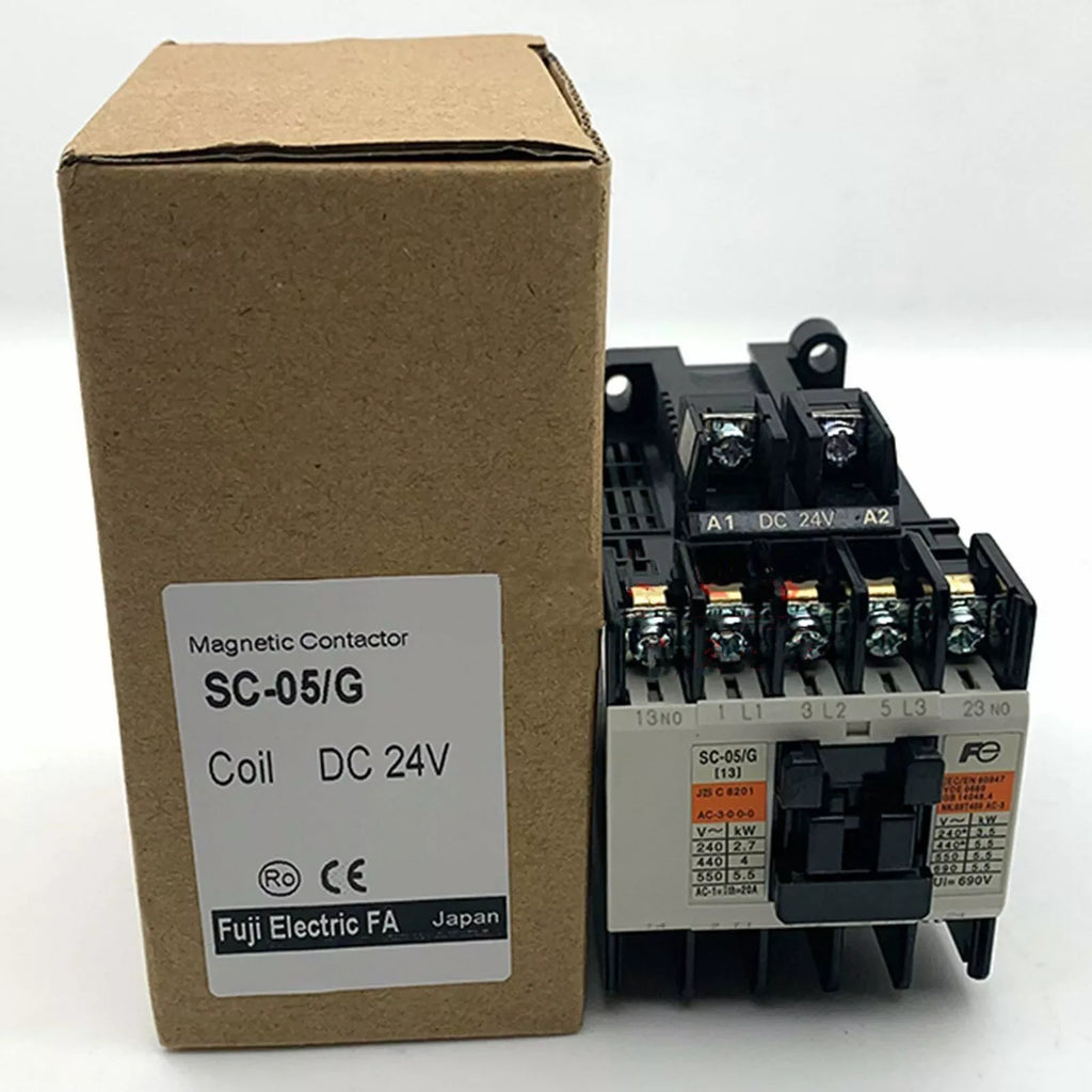 FUJI SC-05/G 24VAC AC Contactor - Reliable Industrial Switching - ZYYKZ Test Equipment