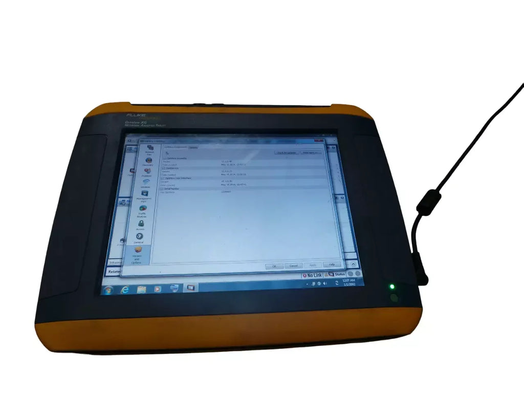Fluke Networks OptiView XG Network Analysis Tablet - Advanced Network Troubleshooting - ZYYKZ Test Equipment