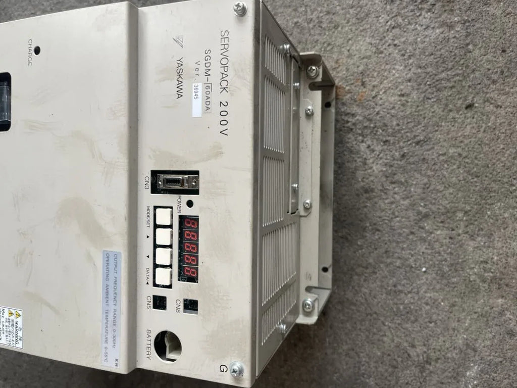 Yaskawa SGDM-60ADA Servopack Servo Drive - High Performance Motion Control - ZYYKZ Test Equipment