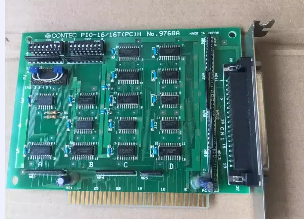 PIO-16/16T(PC)H No.9768A Digital I/O Interface Module - ZYYKZ Test Equipment