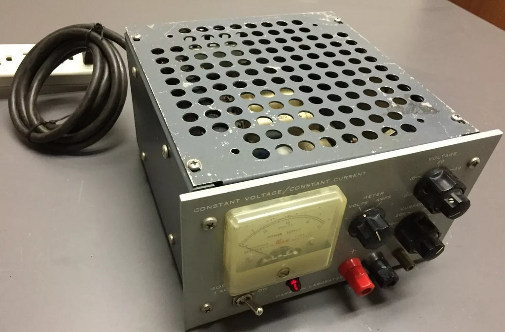 Harrison Labs Model 855B Constant Voltage & Current Power Supply - ZYYKZ Test Equipment