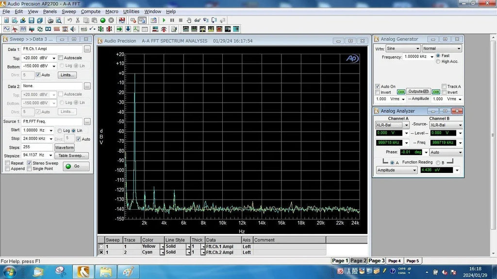 SYS-2712 Precision Audio Analyzer with Advanced Signal Testing - ZYYKZ Test Equipment