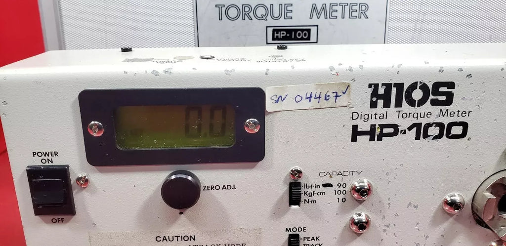 Hios HP-100 Digital Torque Meter - ZYYKZ Test Equipment
