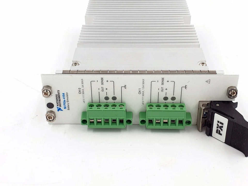 NI PXIe-4154 High-Precision Battery Simulator Module - ZYYKZ Test Equipment