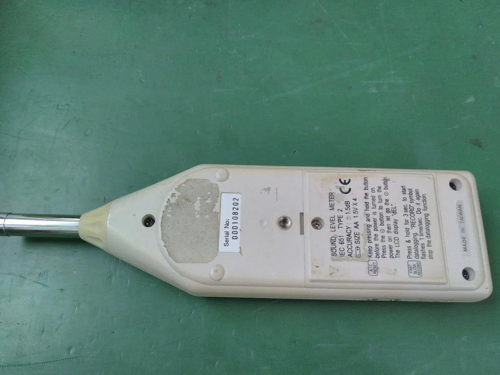 TES 1352A Programmable Sound Level Meter with RS232 Interface - ZYYKZ Test Equipment