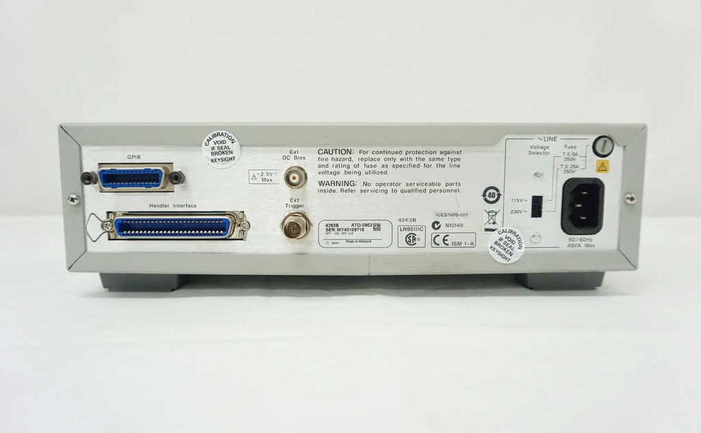 Agilent 4263B Precision LCR Meter for Inductance, Capacitance, and Resistance Measurement - ZYYKZ Test Equipment