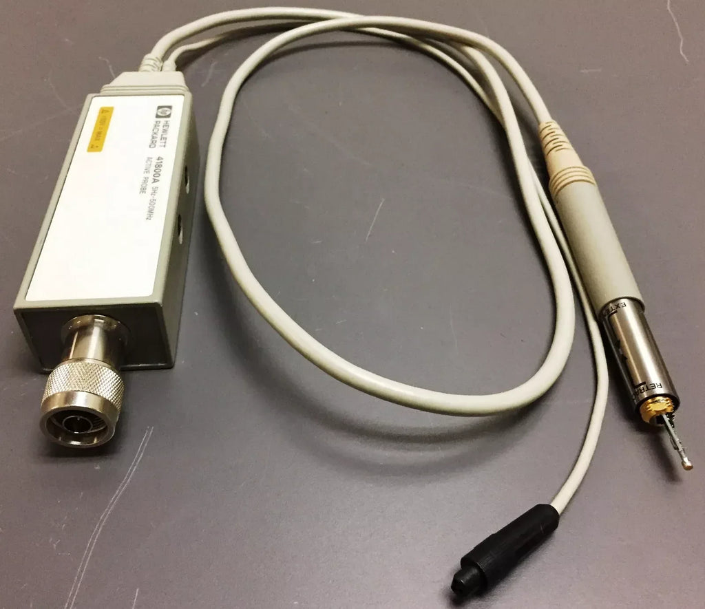 Keysight 41800A Active Oscilloscope Probe, 5 Hz to 500 MHz with Special Head - ZYYKZ Test Equipment