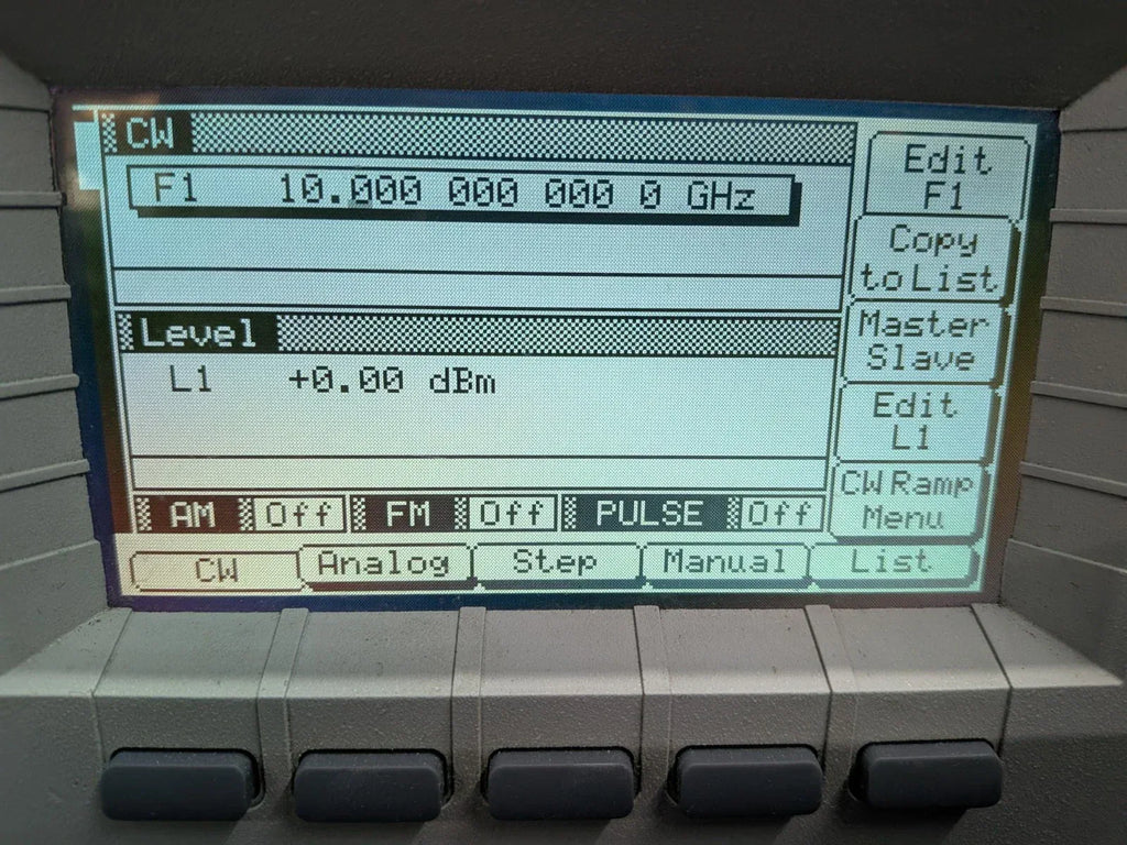 Anritsu Wiltron 68369A/NV Calibrated Signal Generator Sweep 10MHz-40GHz - ZYYKZ Test Equipment