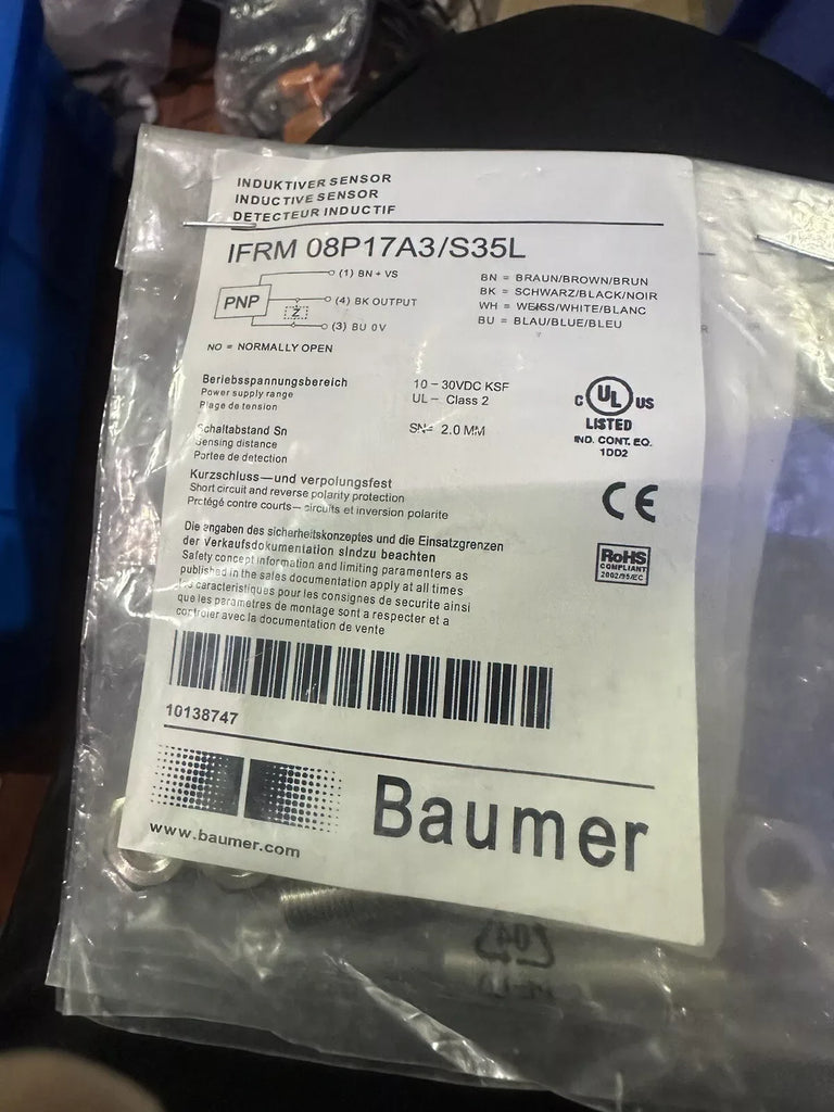 IFRM 08P17A3/S35L High-Pressure Sensor for Industrial Machinery - Precision & Durability - ZYYKZ Test Equipment