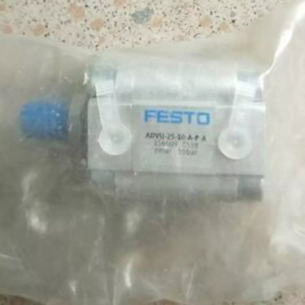 Festo ADVU-25-10-A-P-A 156609 Pneumatic Cylinder, 25mm Bore, 10mm Stroke - ZYYKZ Test Equipment
