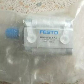 Festo ADVU-25-10-A-P-A 156609 Pneumatic Cylinder, 25mm Bore, 10mm Stroke - ZYYKZ Test Equipment