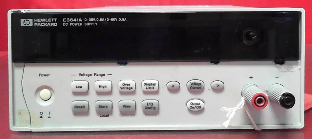 Agilent E3641A Dual Output DC Power Supply 30W, 35V/0.8A or 60V - ZYYKZ Test Equipment