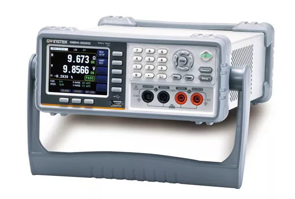GW Instek GBM-3080 Battery Meter - 80V AC/DC with RS-232 & USB Connectivity, 0.01% Accuracy
