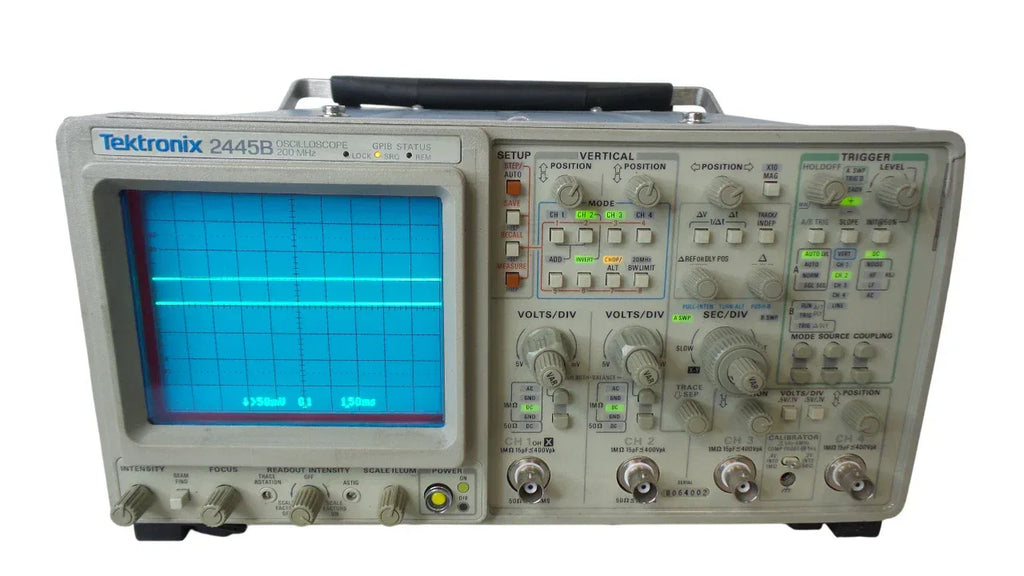 Tektronix 2445B 200 MHz Analog Oscilloscope - ZYYKZ Test Equipment