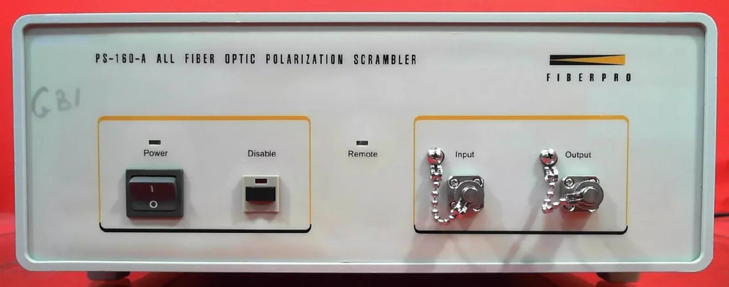 Fiberpro PS160A Polarization Scrambler - ZYYKZ Test Equipment