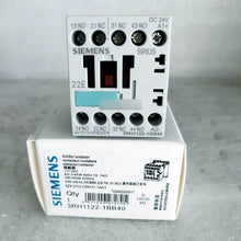 Load image into Gallery viewer, Siemens 3RH1122-1BB40 DC 24V Control Relay with Socket - ZYYKZ Test Equipment