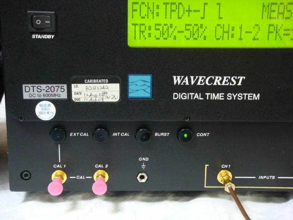 WaveCrest DTS-2075 Digital Time Measurement System - ZYYKZ Test Equipment
