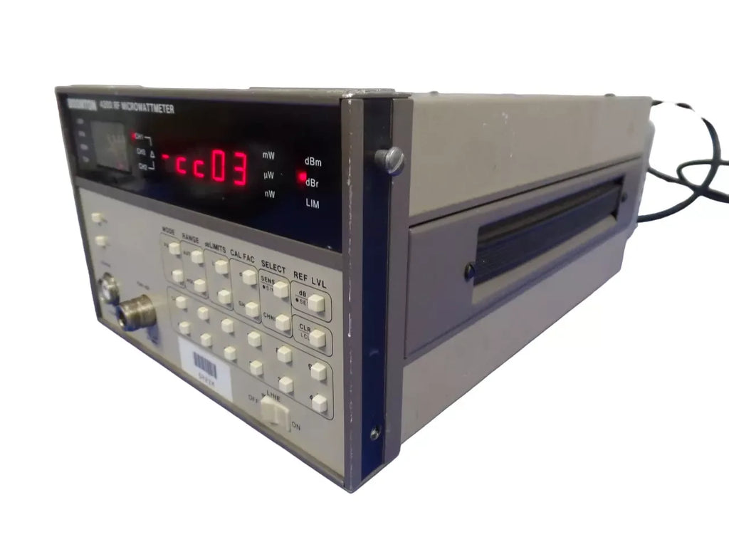 BOONTON 4200 RF Microwattmeter - Precision RF Power Measurement Instrument - ZYYKZ Test Equipment