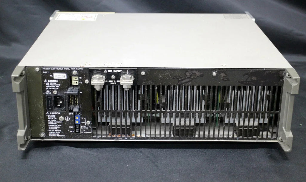 KIKUSUI PLZ1003W Programmable DC Electronic Load 100W - ZYYKZ Test Equipment