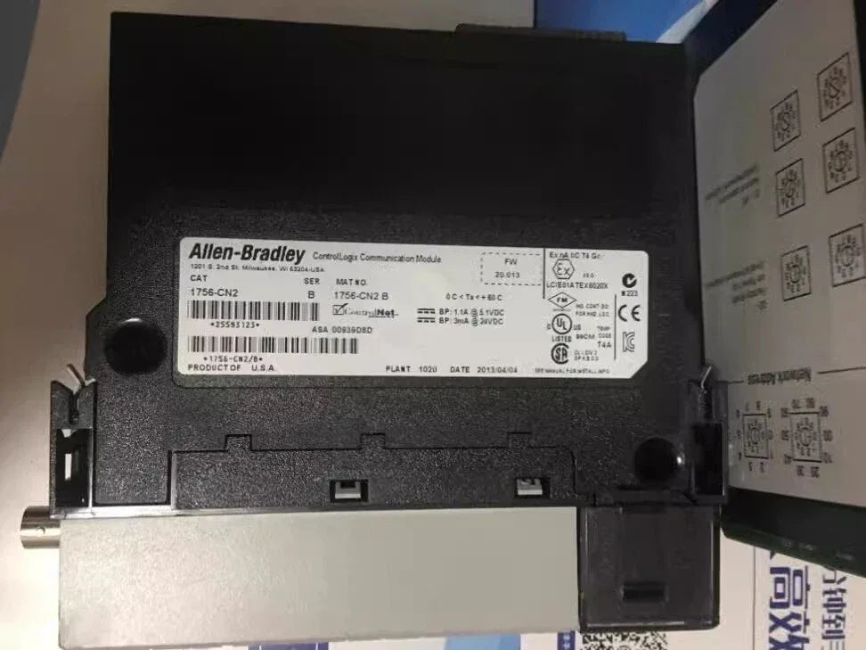 Allen-Bradley 1756-CN2/B ControlLogix Dual-Port Ethernet Communication Module - ZYYKZ Test Equipment