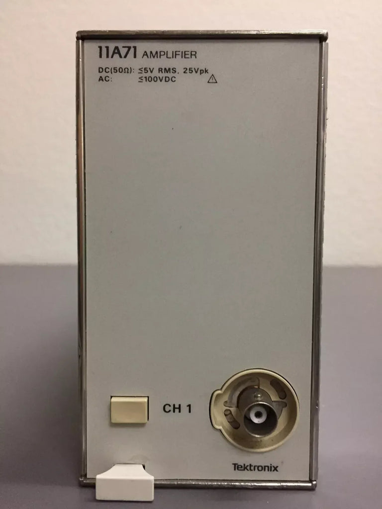 Tektronix 11A71 Single-Channel 1GHz Amplifier Plug-In Module - ZYYKZ Test Equipment