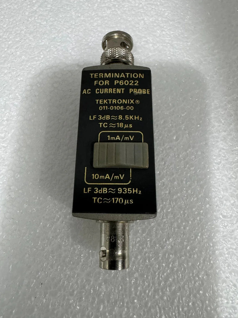 Tektronix 011-0106-00 Termination for P6022 AC Current Probe - ZYYKZ Test Equipment