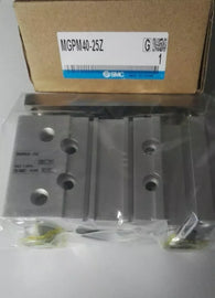 SMC MGPM40-25Z Compact Pneumatic Cylinder, 40mm Bore, 25mm Stroke - ZYYKZ Test Equipment