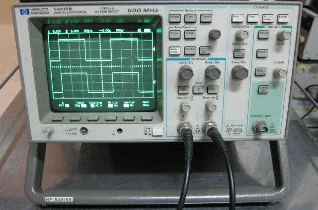 HP 54615B 500MHz 1GSa/s Digital Storage Oscilloscope - ZYYKZ Test Equipment