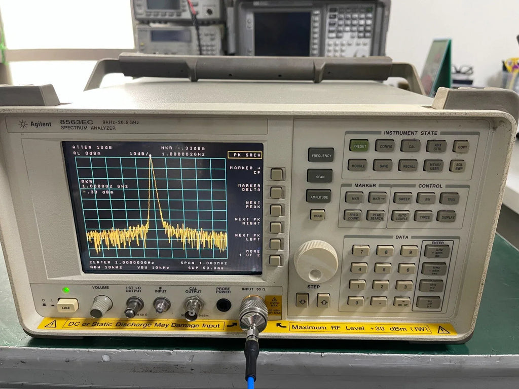 Agilent 8563EC Spectrum Analyzer 9 kHz to 26.5 GHz - ZYYKZ Test Equipment
